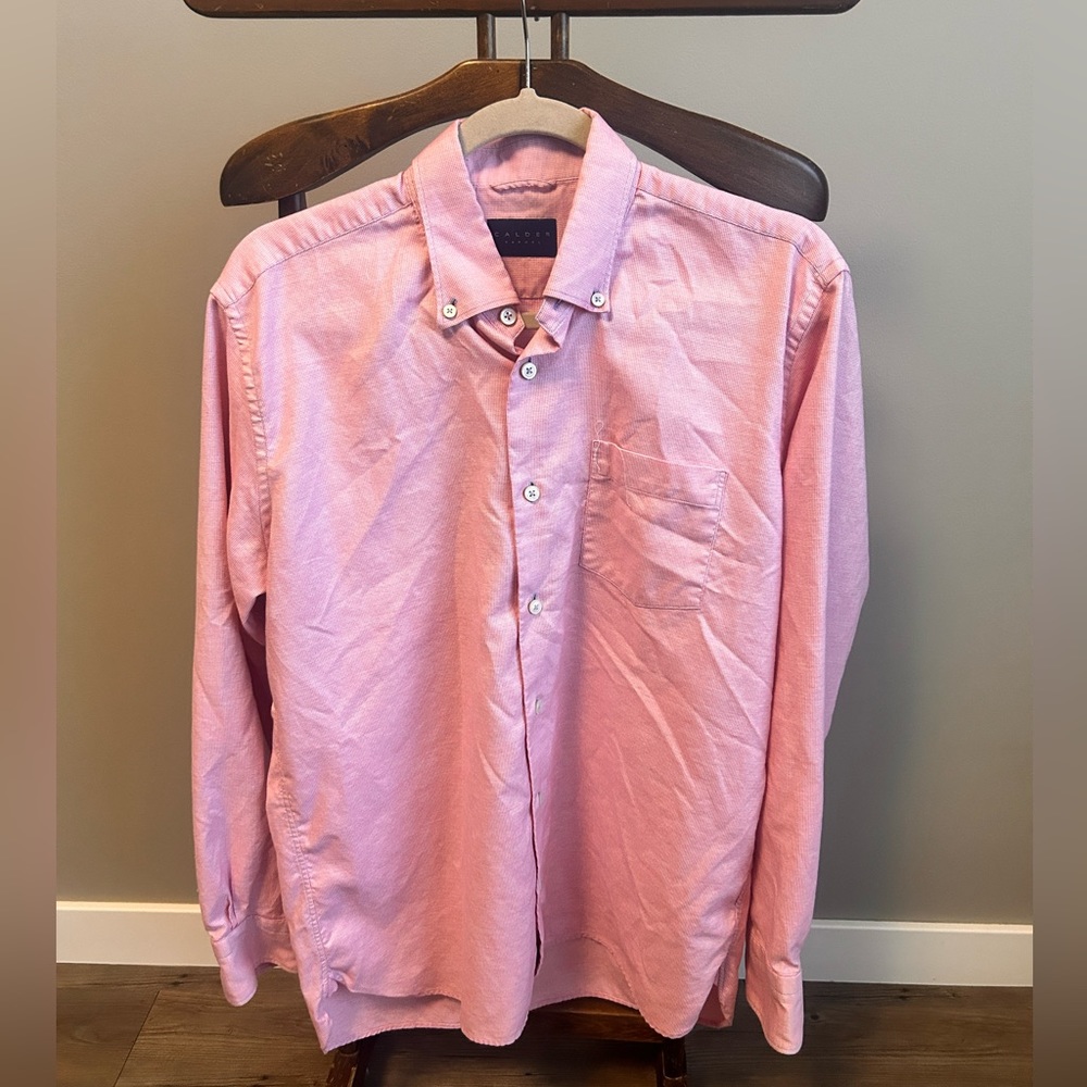 Calder Carmel Men’s Button Front shirt size Medium BR